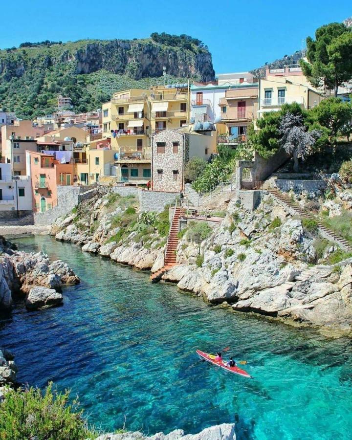 Apartamento Casa Valentina A 100 M Dal Mare Santa Flavia Exterior foto