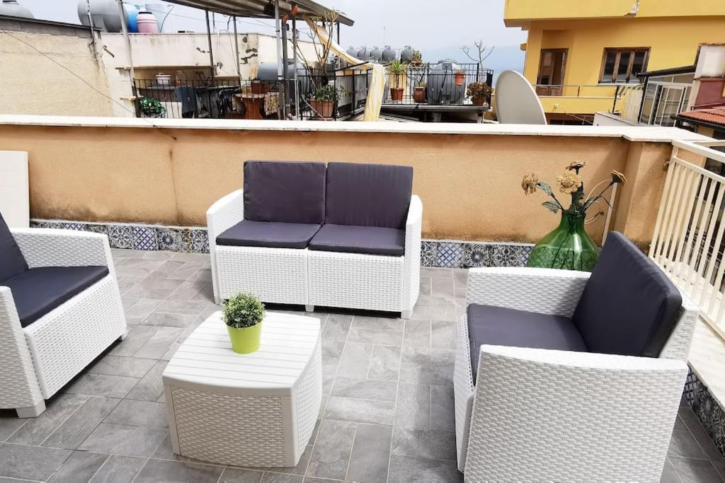 Apartamento Casa Valentina A 100 M Dal Mare Santa Flavia Exterior foto